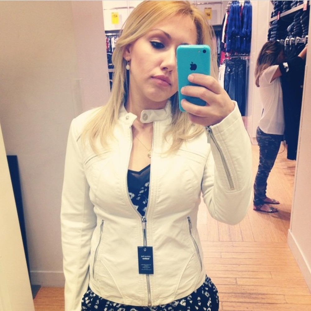 Express leather  jacket
