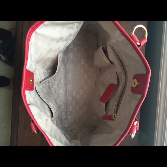 Michael Kors Logo Canvas Tote - Picture 3 of 4