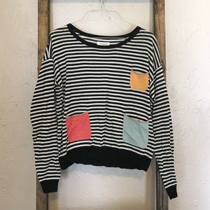 striped sweater