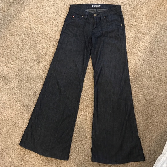 Hudson Wide leg Jeans size 27