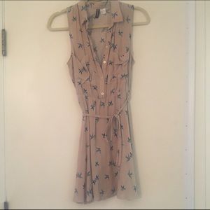 H&M fit and flare dress