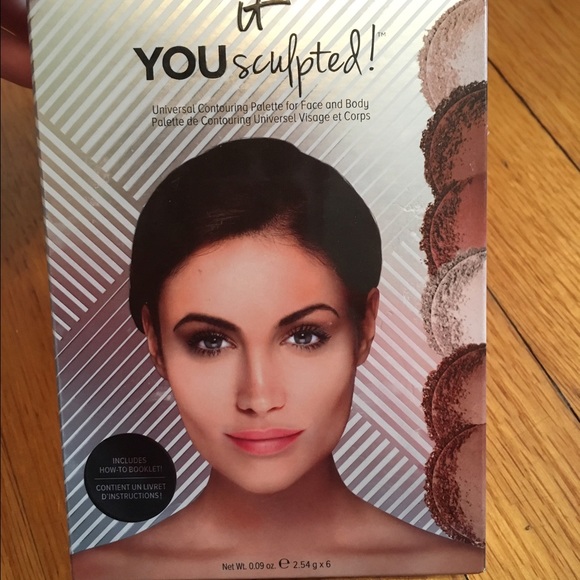 You sculpted. Contour palette