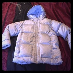 Very warm, down coat!! Very good condition!