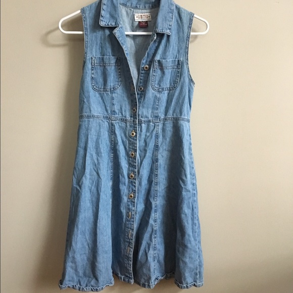 Vintage denim dress