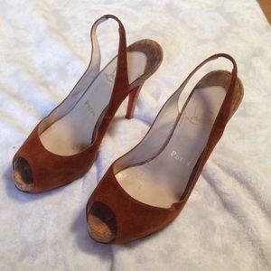 Authentic sling backs