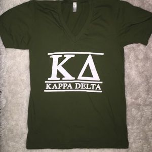 Kappa Delta shirt V neck