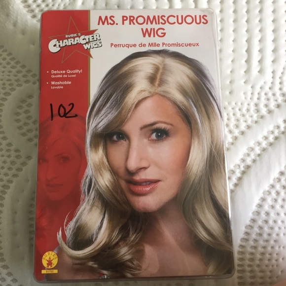 Blonde wig