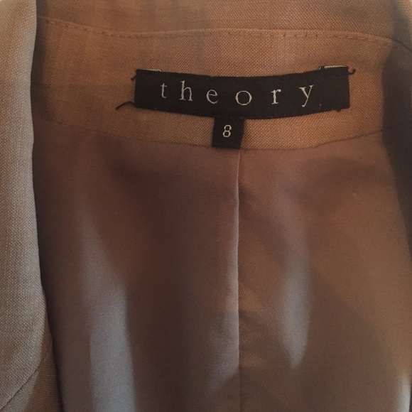 Theory tan blazer - Picture 2 of 4
