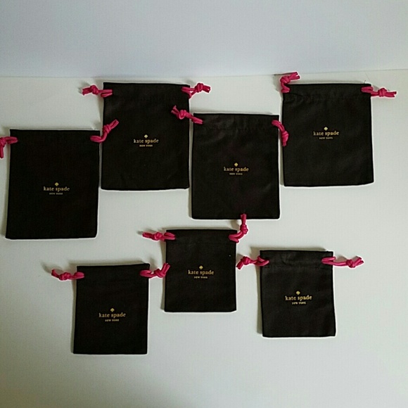 kate spade jewelry dust bags