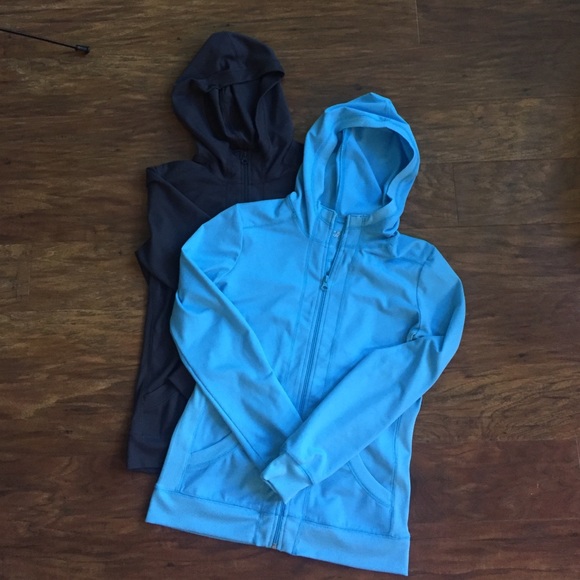 BUNDLE OF 2 HOODIES!!! Gray and Blue!
