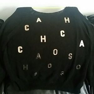 Oversized "Chaotic" H&M Sweater!
