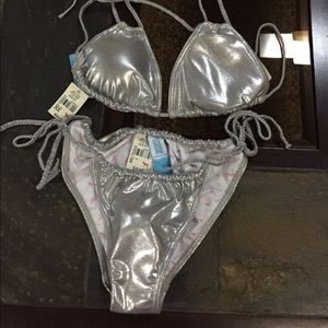 Silver Bikini by VS Pink collection