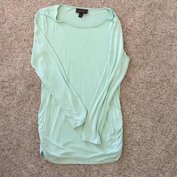 Mint colored Dana Buchman tunic
