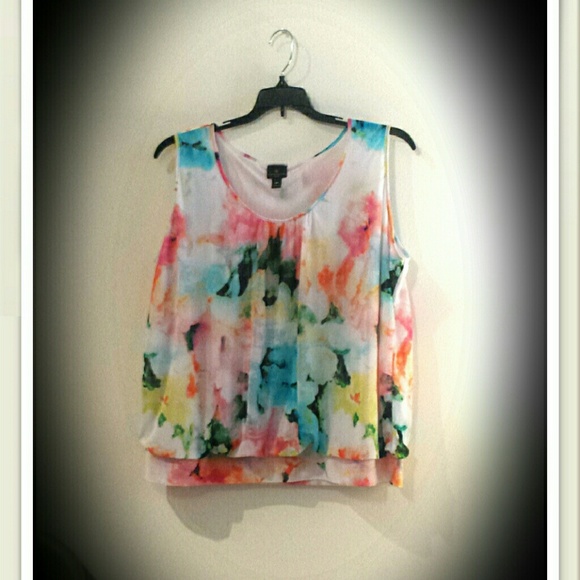 Worthington Tops - Gorgeous Colorful Blouse