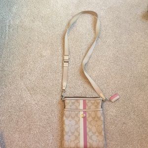 Coach cross body purse