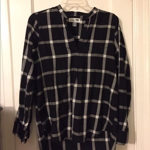 Flannel popover by Old Navy
