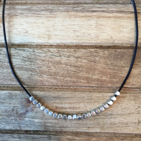 Simple Sanctuary Jewelry - Silver Choker Necklace