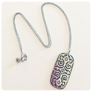 Silpada Sterling Silver Basilica Necklace