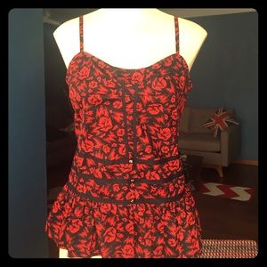 Marc by Marc Jacobs peplum tank Size 12
