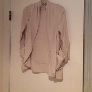 Urban outfitters Cream light weight blazer