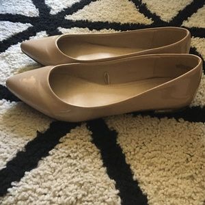 Express nude ballet flats