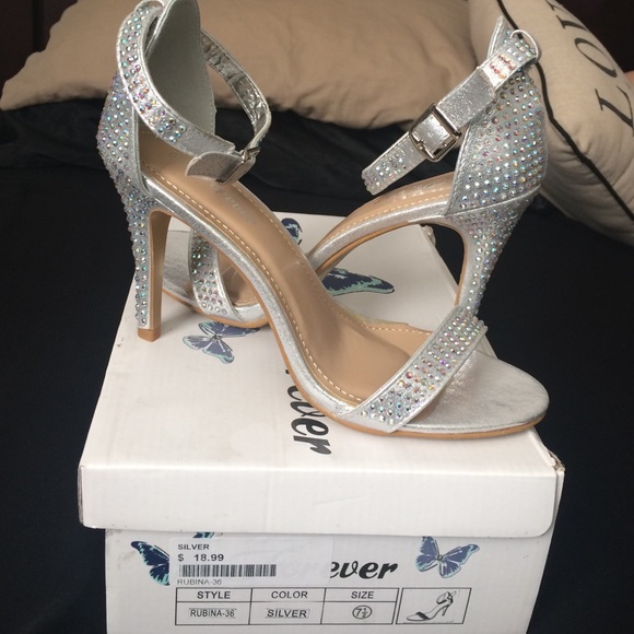 Forever Silver Heels
