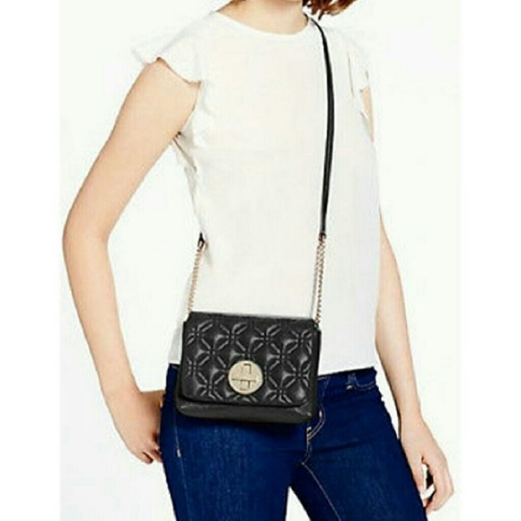 SOLD Kate Spade Astor Court Naomi Black Crossbody - Picture 2 of 4