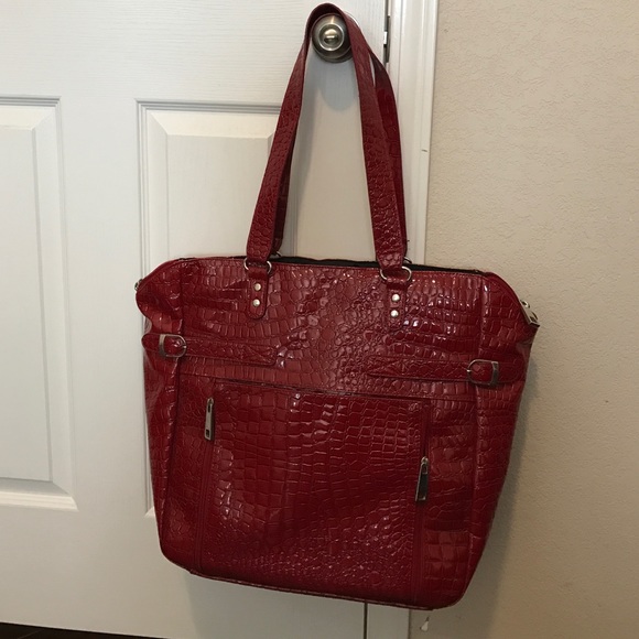 Large red Steve Madden Bag
