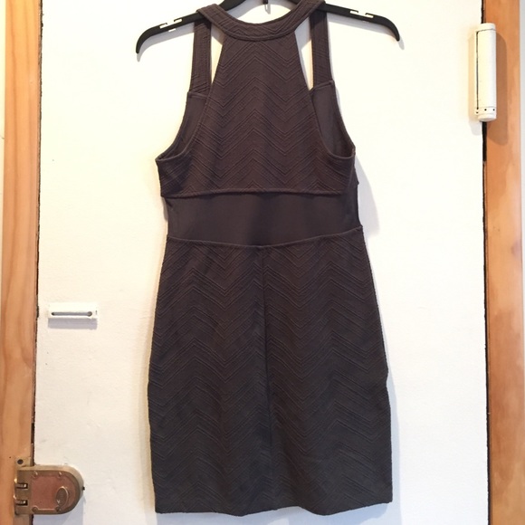 Free People Cut Out Ribbed Chevron Dress - Picture 3 of 3