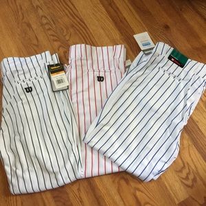 baby pinstripe baseball pants