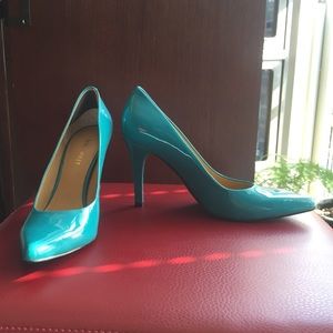 Nine West Turquoise Pumps