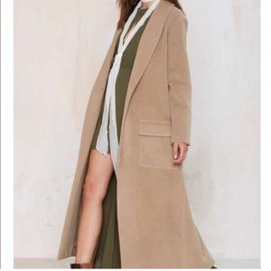 BB Dakota Melton Duster Coat