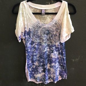 Cold Shoulder Free People Top