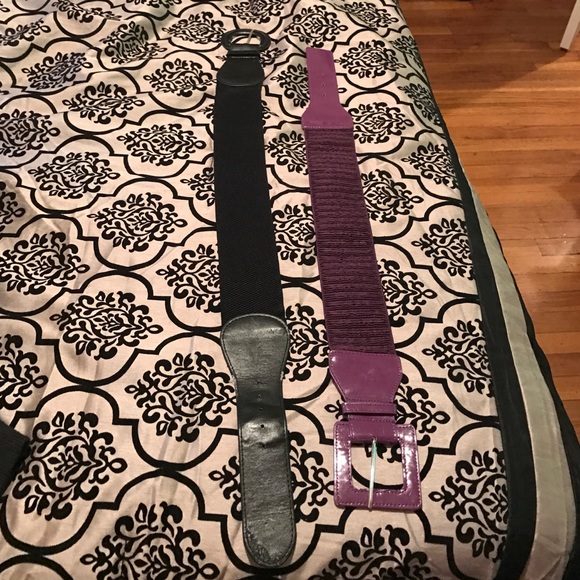Black and purple belts
