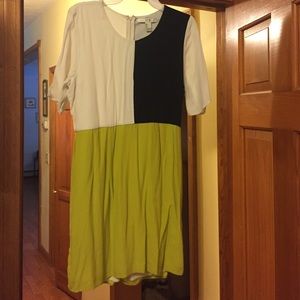 Color block dress