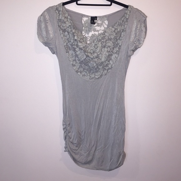 Gray shirt