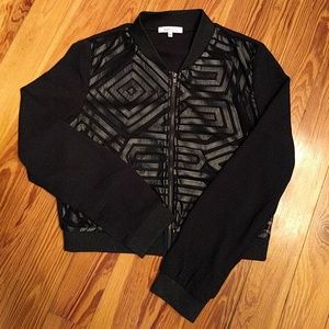 Black Zip Up (price reduced!)
