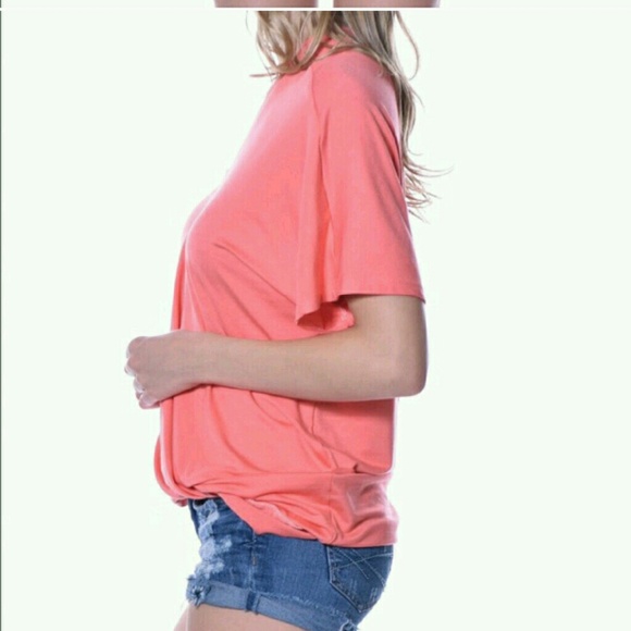 Cute Pastels Surplice tee - Picture 3 of 4