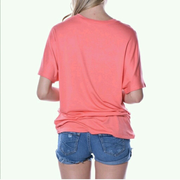 Cute Pastels Surplice tee - Picture 4 of 4
