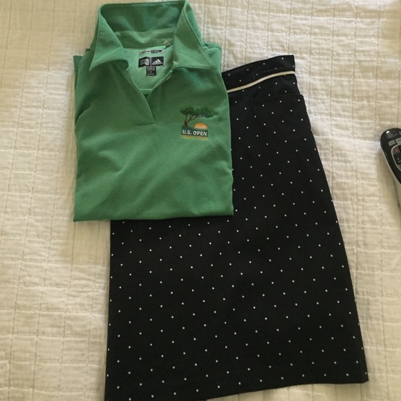 EP Pro Black Golf Skirt