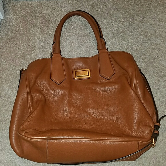 Marc by Marc Jacobs cognac leather purse