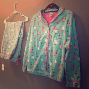 Munki munki nite nite pajamas llama drama glasses