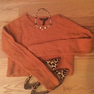 BCBGMaxazrai Cropped Sweater