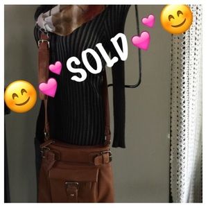 ❌❤️SOLD❤️❌Charming Charlies Brown crossbody purse