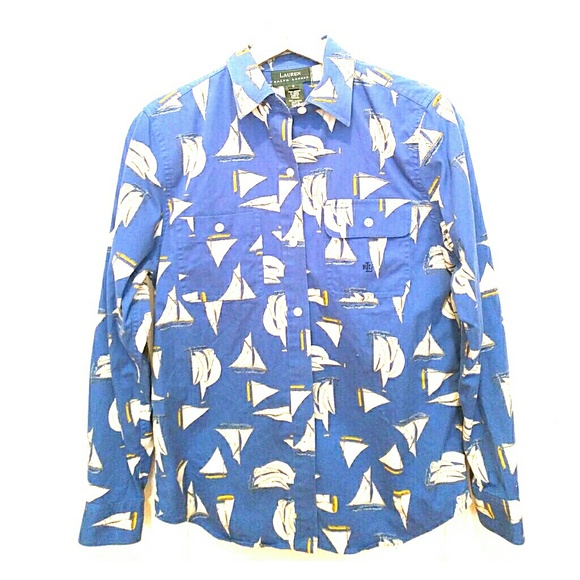 Long-sleeve Ralph Lauren button down