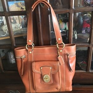 Vintage Coach Tote