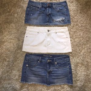 AE Denim Skirt Bundle