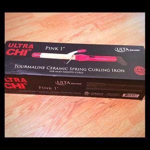 Ultra Chi 1" Pink Ulta Exclusive Curling Iron