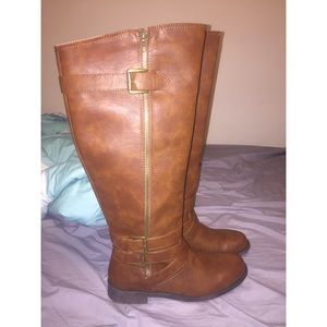 Never worn Knee-high boots