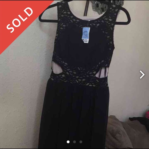 Black formal dress